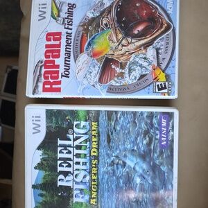 Nintendo Wii Reel Fishing: Angler's Dream & Rapala Tournament Fishing